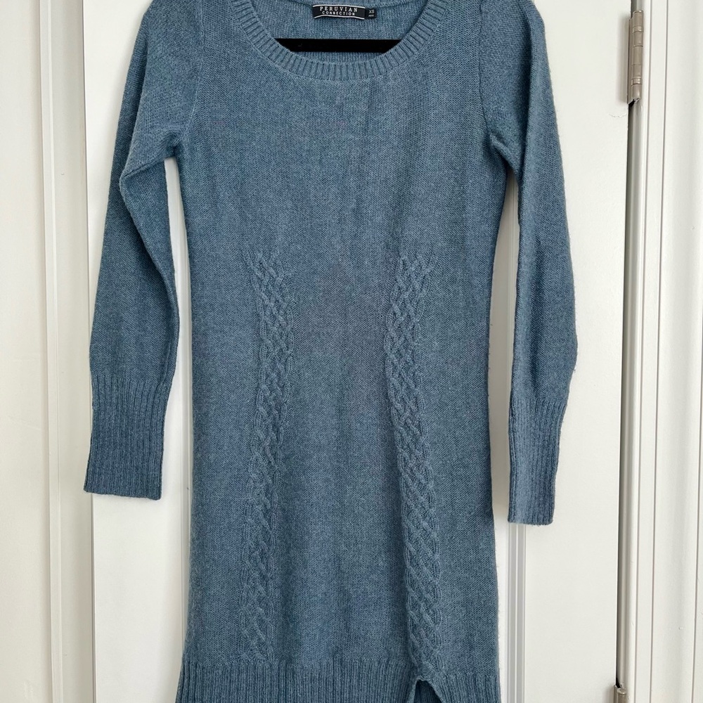 Peruvian Connection Knit Sweater Dress